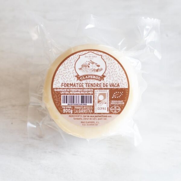 formatge de vaca TENDRE- 250 gr